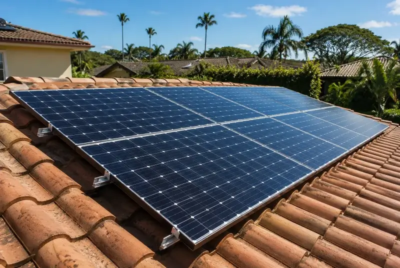 Installation de panneaux solaires à Sallenôves